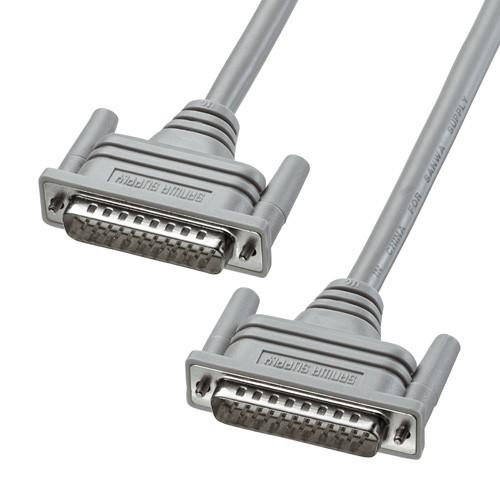 RS-232Cケーブル 25pin/モデム TA 切替器 0.75m KRS-101-07K2 サン...