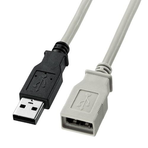 USB延長ケーブル 1m USB2.0 KU-EN1K サンワサプライ ネコポス対応