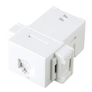 在庫限り RJ-45モジュール CAT5e対応 JIS対応フェイスプレート用 LA-FP-MJ3K ...