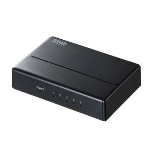 スイッチングハブ ギガビット 5ポート マグネット付 LAN-GIGAP501BK サンワサプライ｜esupply