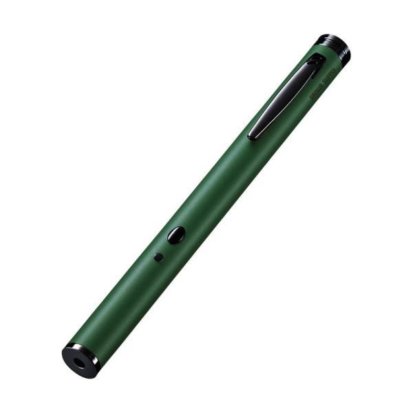 レーザーポインター グリーンレーザー 緑 電池 LP-GL1017G サンワサプライ