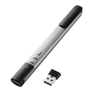 2.4G＆Bluetoothグリーンパワーポインター LP-RFG112S サンワサプライ