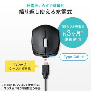 ワイヤレスマウス Bluetooth接続 静音...の詳細画像3