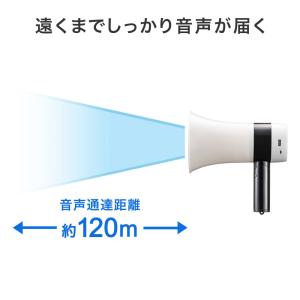 ハンドメガホン拡声器 Bluetooth US...の詳細画像4