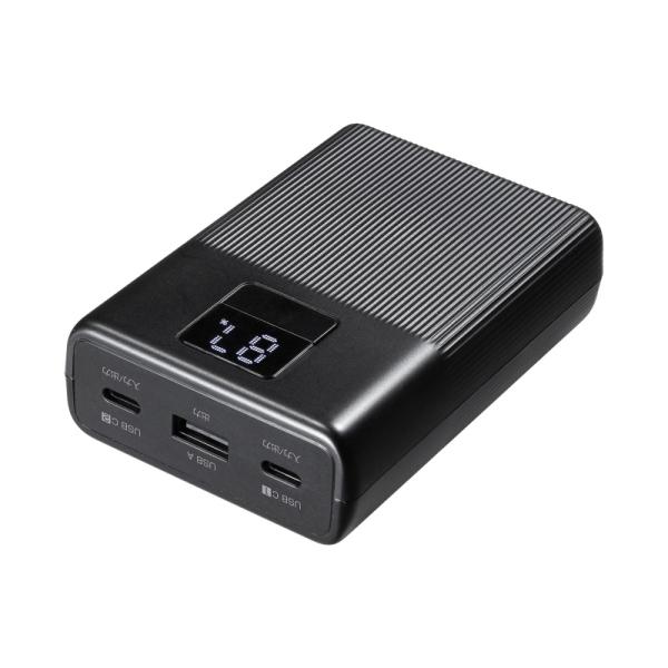 モバイルバッテリー 10000mAh PD20W PSE認証済み C×2 A×1 スマホ タブレット...