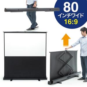 エプソン EPSON 携帯型ロールスクリーン 80型(4:3) ELPSC28 1台 : り