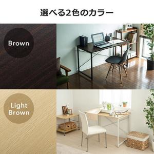 ワークデスク シンプル 幅100cm 奥行60...の詳細画像3