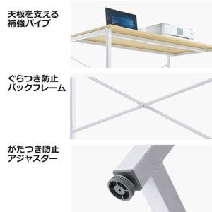 ワークデスク シンプル 幅100cm 奥行60...の詳細画像5