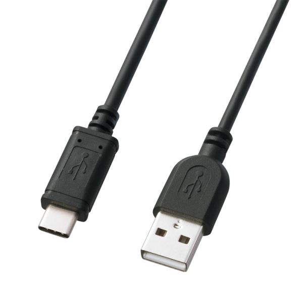 USB2.0 Type C-Aケーブル ブラック 2m out-KU-CA20K アウトレット