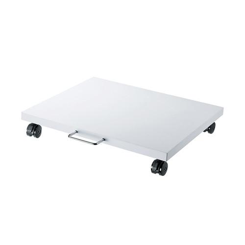 プリンタスタンド デスク下 トロリー 幅48cm奥行44.5cm キャスター付 out-LPS-T1...