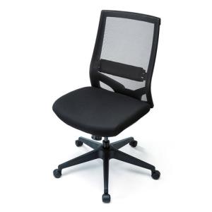 オフィスチェア メッシュ 高耐荷重 肘なし ブ...の詳細画像5