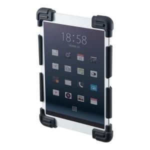 耐衝撃シリコンケース タブレット8.9〜11.6インチ対応 ブラック PDA-TABH4BK サンワサプライ
