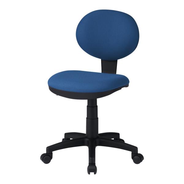 シンプルチェア 学校向け椅子 肘なし グリーン購入法対応 ブルー SNC-E6BL2 サンワサプライ