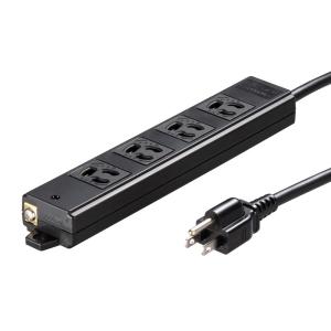 SANWA SUPPLY（サンワサプライ） 医用接地プラグ付き電源タップ 3P 4
