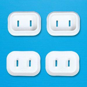 コンセントプラグカバー トラッキング火災防止用 4個入 TAP-PSC1N サンワサプライ ネコポス対応