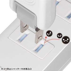 電源タップ 火災予防タップ コンセント 6個口...の詳細画像1