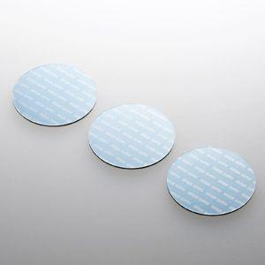 ノートパソコン冷却パッド 43mm 丸型 3枚入り ブルー TK-CLNP3BL サンワサプライ ネ...