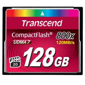 コンパクトフラッシュカード 128GB 800倍速 Transcend社製 TS128GCF800  トランセンド 代引き不可 受注発注品｜esupply