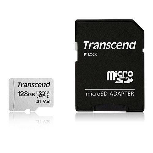 microSDXCカード 128GB Class10 UHS-I V30 SD変換アダプタ付き TS...