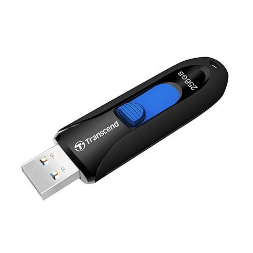 USBメモリ 256GB USB3.1 Gen1 キャップレス スライド式 JetFlash 790...