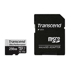 microSDXCカード Transcend 256GB Class10 UHS-I U3 A2 V...