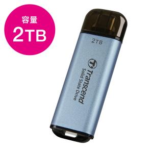 Transcend（トランセンド） ポータブルSSD 2TB デュアルコネクタ