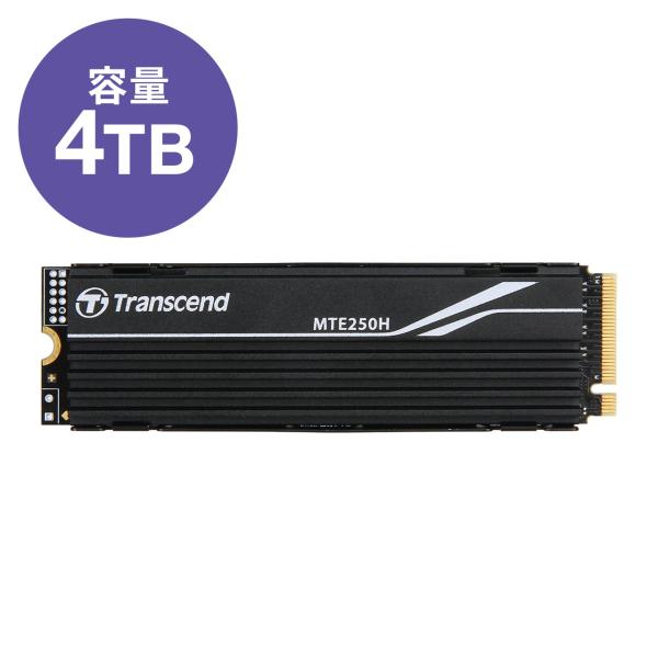 PCIe M.2 SSD 250H 4TB NVMe PCIe Gen4×4 3D NAND TS4...