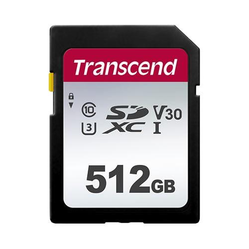 SDXCカード 512GB Class10 UHS-I V30 TS512GSDC300S Tran...