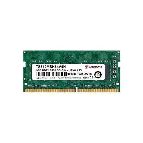 ノートPC用増設メモリ 4GB DDR4-2400 PC4-19200 SO-DIMM TS512M...