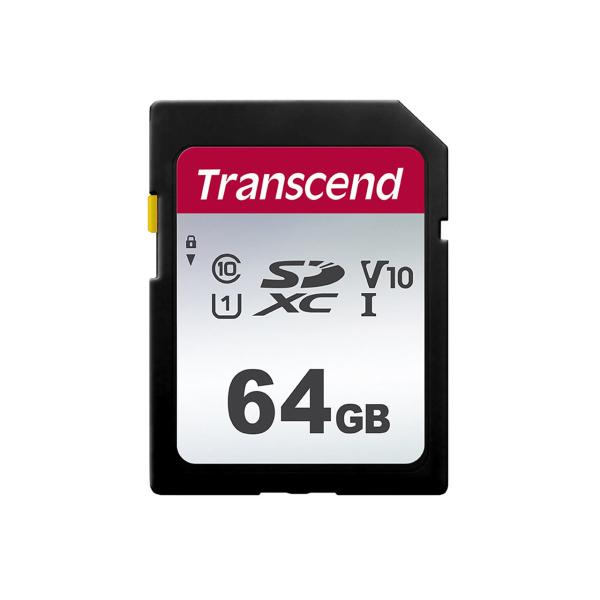 SDXCカード 64GB Class10 UHS-I U1 V10 TS64GSDC300S Tra...
