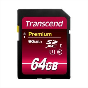 SDXCカード 64GB Class10 UHS-I対応 Premium TS64GSDU1 Transcend トランセンド製 ネコポス対応｜イーサプライ ヤフー店