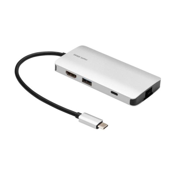 USB Type-Cモバイルドッキングステーション 7-in-1 4K/30Hz対応 HDMI出力 ...