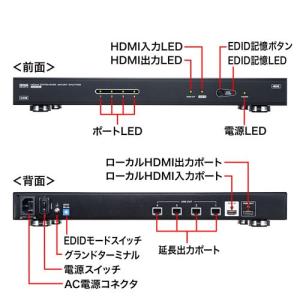 HDMIエクステンダー 延長 HDMIモニター...の詳細画像1