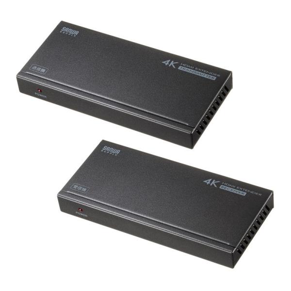 HDMI エクステンダー LAN 変換 延長器 最大150m 高画質 4K 60Hz フルHD対応 ...