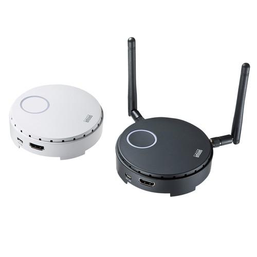 HDMIエクステンダー 延長 HDMIモニター延長器 ワイヤレス ボタン切替 最大15m 受信機・送...