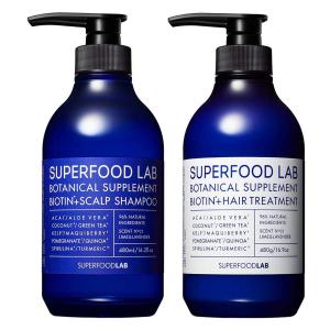 SUPERFOOD LAB BIOTIN + SCALP SHAMPOO & TREATMENT