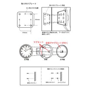 【即納】ダルトン 時計 ダブルフェイス クロッ...の詳細画像3