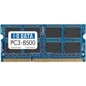 IODATA SDY1066-1G PC3-8500 DDR3 メモリ 1GB/ノートPC用 204pin｜et8