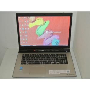 [美品][送料無料]東芝 dynabook T67/TG PT67TGP-SWA（Core i5 5200U(Broadwell)/4GB/1TB/DVDマルチ/17.3型/FullHD/Windows10搭載）｜et8