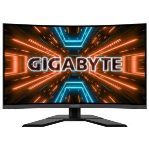 新品セール/GIGABYTE 液晶ゲーミングモニター G32QC 31.5型/ワイド/曲面型/WQHD(2560×1440)/VESA Display HDR400対応/メーカー保証3年/送料無料/激安｜et8