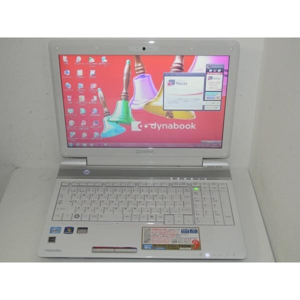 [美品][送料無料]東芝 Qosmio T751/T8DW PT751T8DBFW [リュクスホワイ...