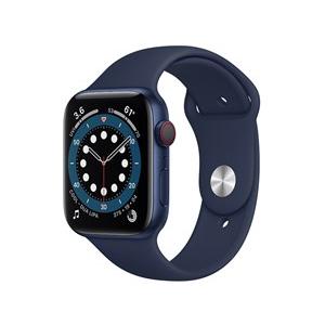Apple Watch Series6 GPS+Cellularモデル44mm M09A3J/A[ディープネイビースポーツバンド]新品/メーカー保証｜et8