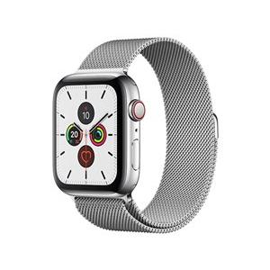 Apple Watch Series 5 GPS+Cellularモデル 44mm MWWG2J/A[ステンレススチールケースとミラネーゼループ]新品未開封/メーカー保証付/送料無料｜et8