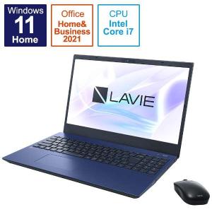 LAVIE N1570/EAL-E3 PC-N1570EAL-E3 Core i7 1165G7/8GB/SSD512GB/DVDマルチ/Win11/OfficeHB2021/メーカー再生品/メーカー保証付/送料無料｜et8