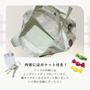 トートバッグ A4 縦型 ハシビロコウ マヌル...の詳細画像3