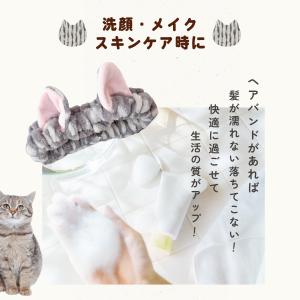 ヘアバンド リストバンド セット 耳付き 猫 ...の詳細画像2