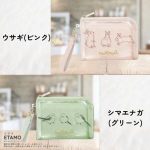 パスケース リール付き ポーチ付き 小銭入れ ...の詳細画像5