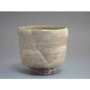 古萩写 粉引割高台茶碗 武造 共箱 : 茶道具商 越中屋 - 通販 - Yahoo