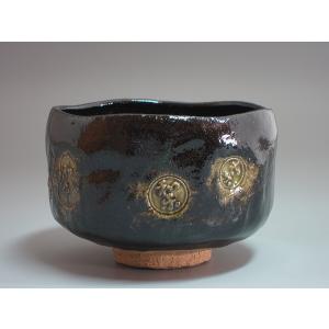 虫明焼 黒井一楽造 灰釉茶碗 共箱 二重箱 栞付き fg-612-84.JPG