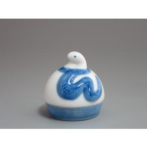 御本写 干支卯茶碗 駕洛窯（清水日呂志監修） 共箱 : 茶道具商 越中屋